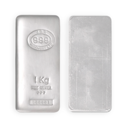 1 kilogram  Silver Bar - JBR